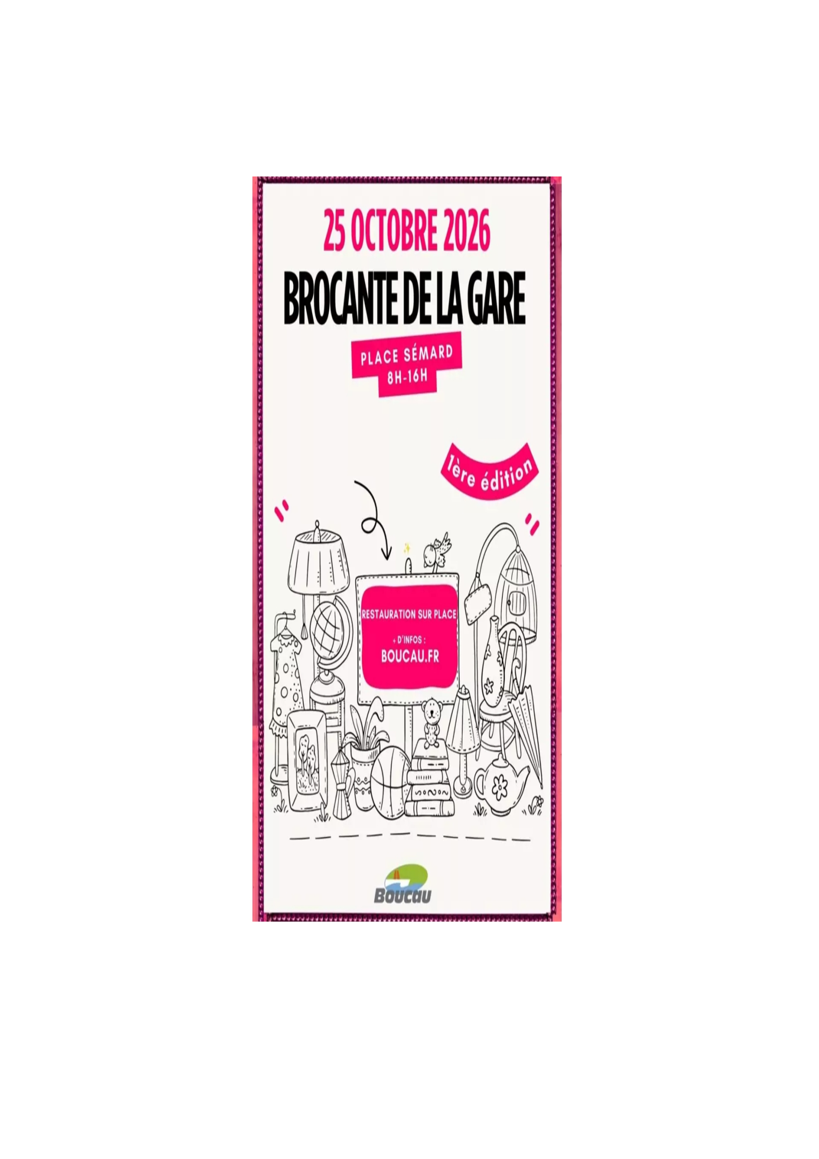 BROCANTE DE LA GARE
