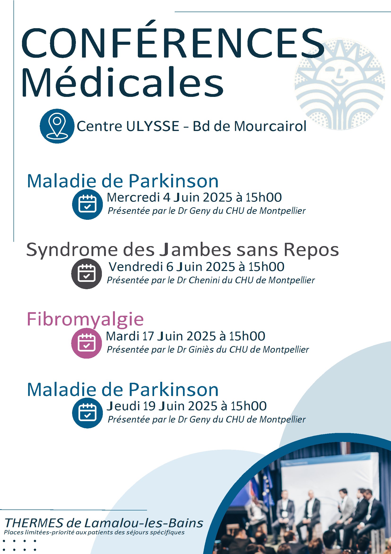 CONFERENCES MEDICALES