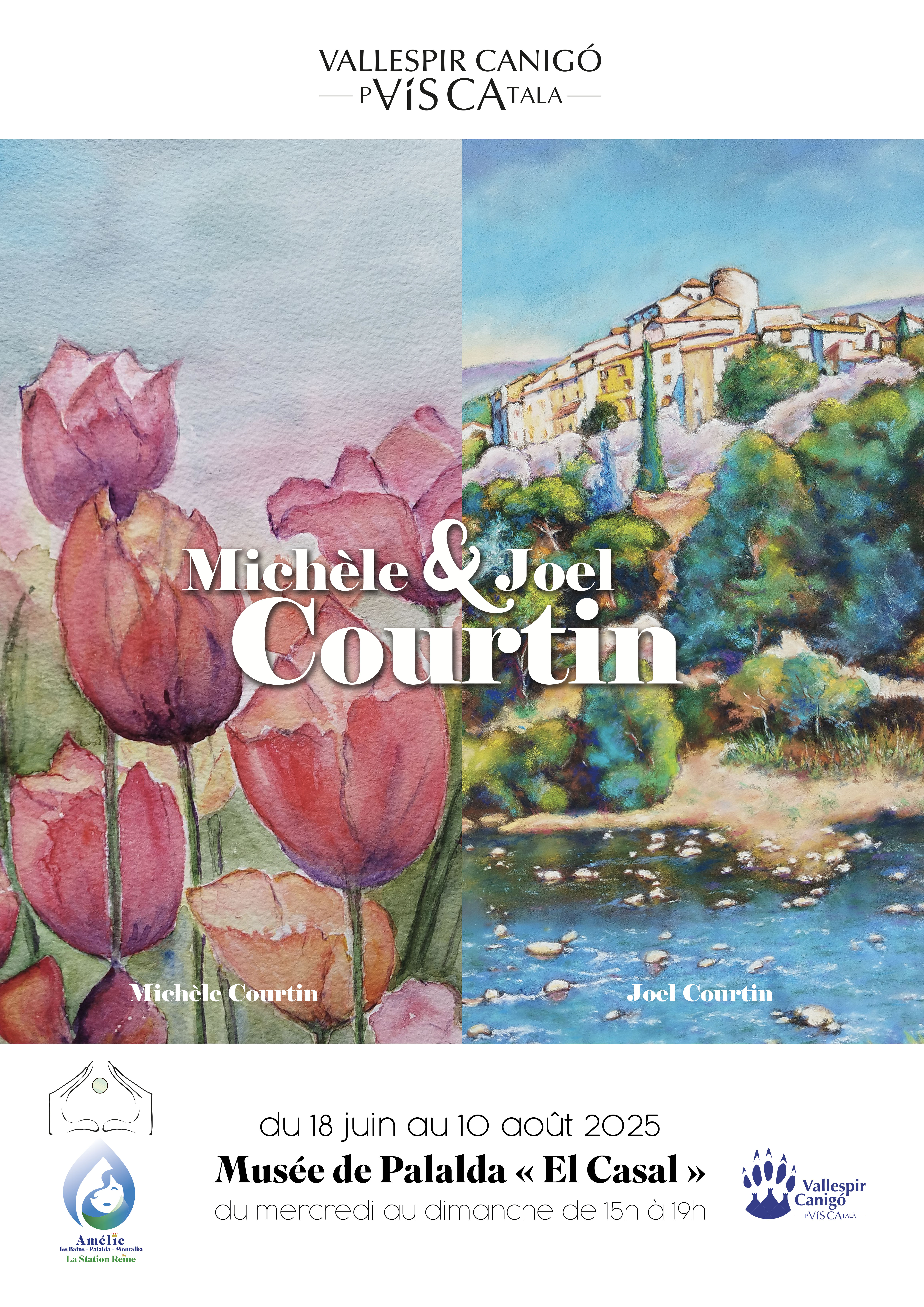 EXPOSITION MICHELE ET JOEL COURTIN
