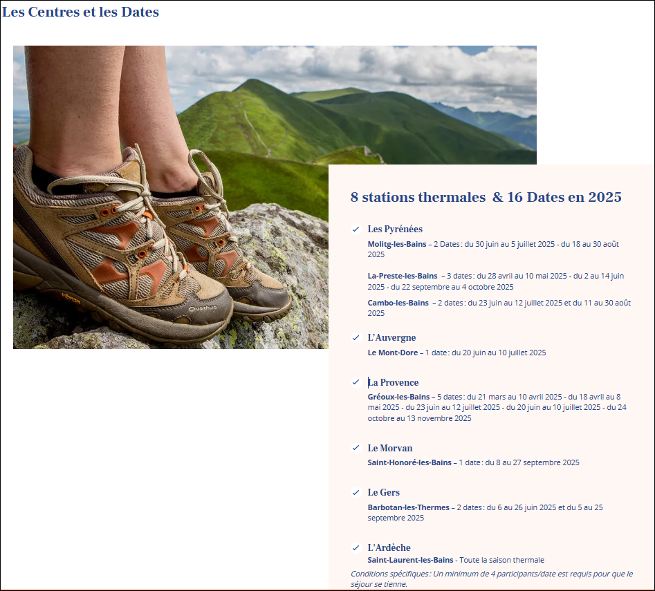 PROGRAMMES RANDONNEES