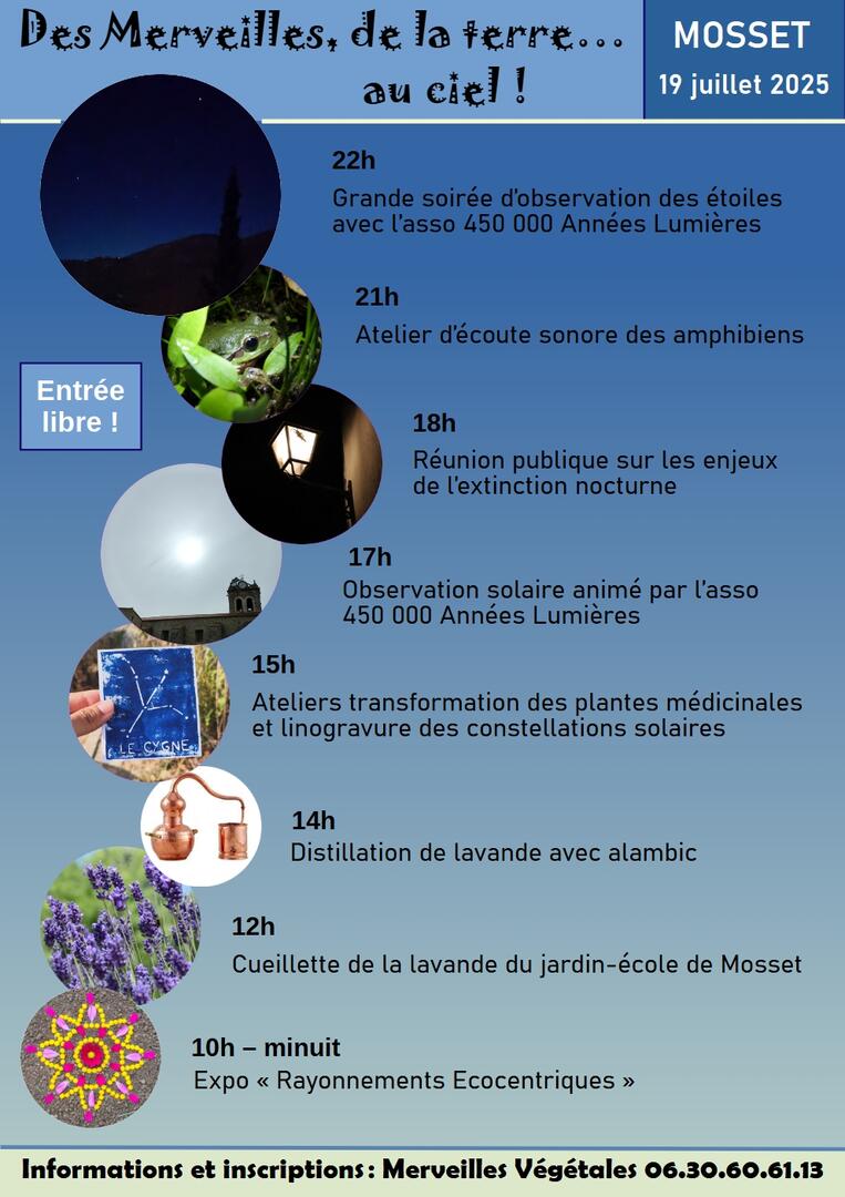 DES MERVEILLES, DE LA TERRE.....AU CIEL !!!