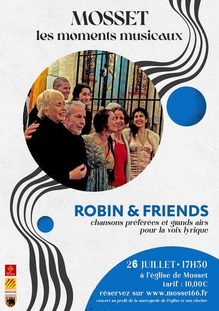 CONCERT ROBIN & FRIENDS