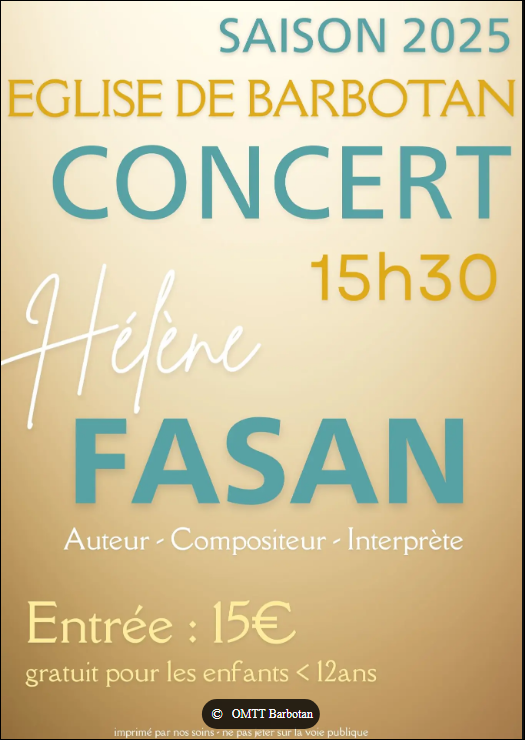 CONCERT HELENE FASAN