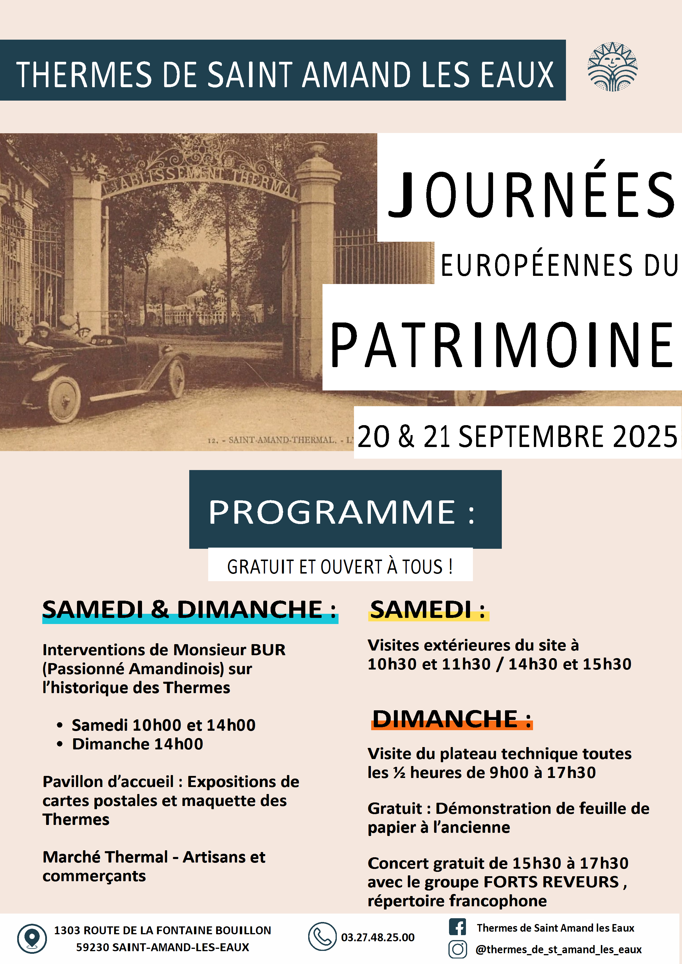 JOURNEES DU PATRIMOINE