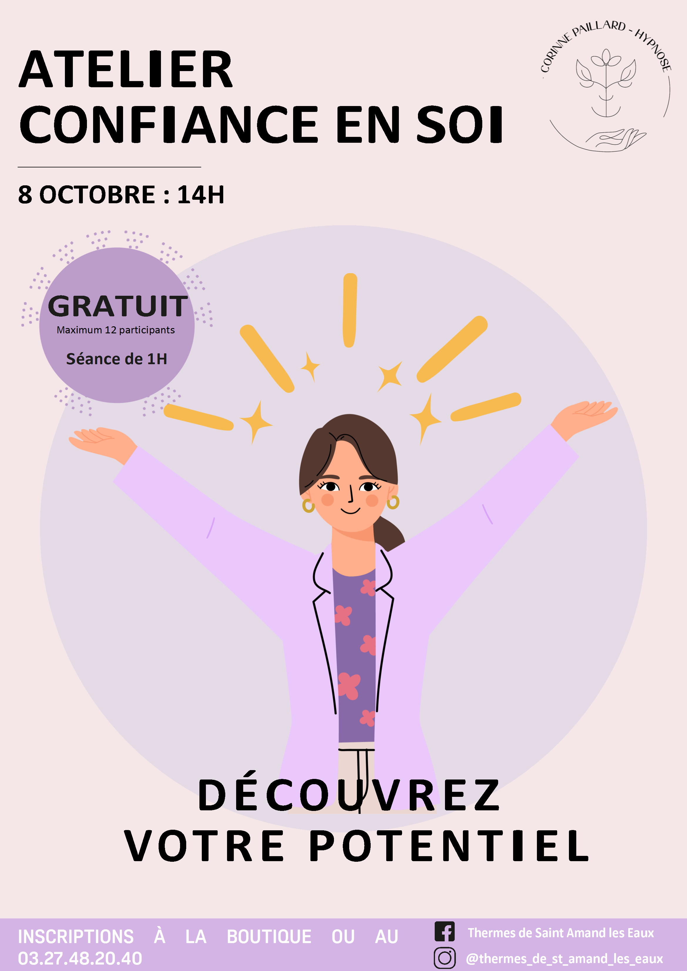 ATELIER OCTOBRE: CONFIANCE EN SOI