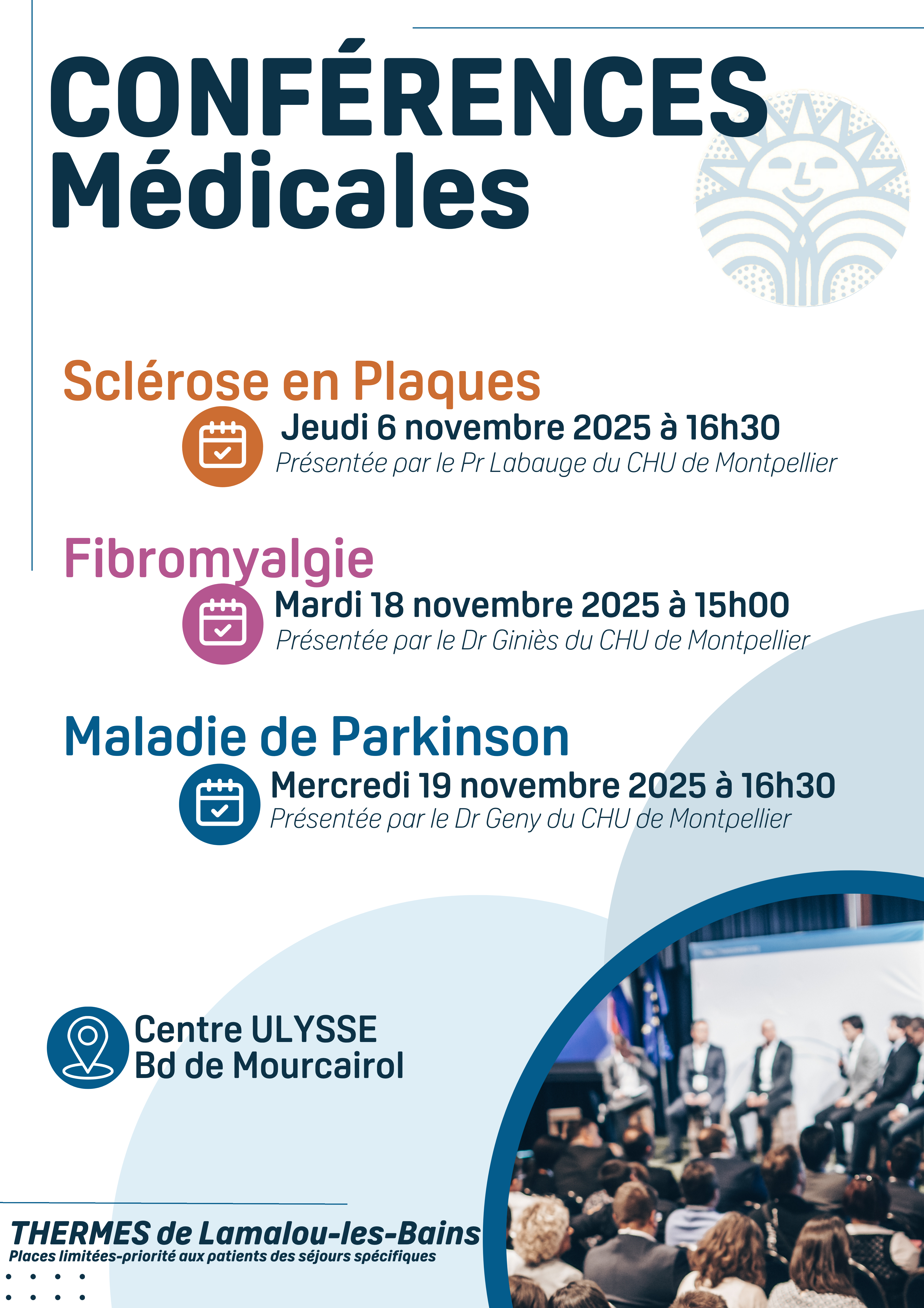 LES CONFERENCES DE NOVEMBRE