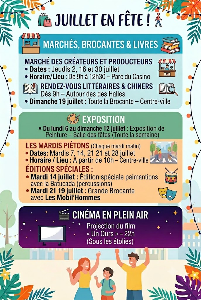 EVENEMENT JUILLET LAMALOU