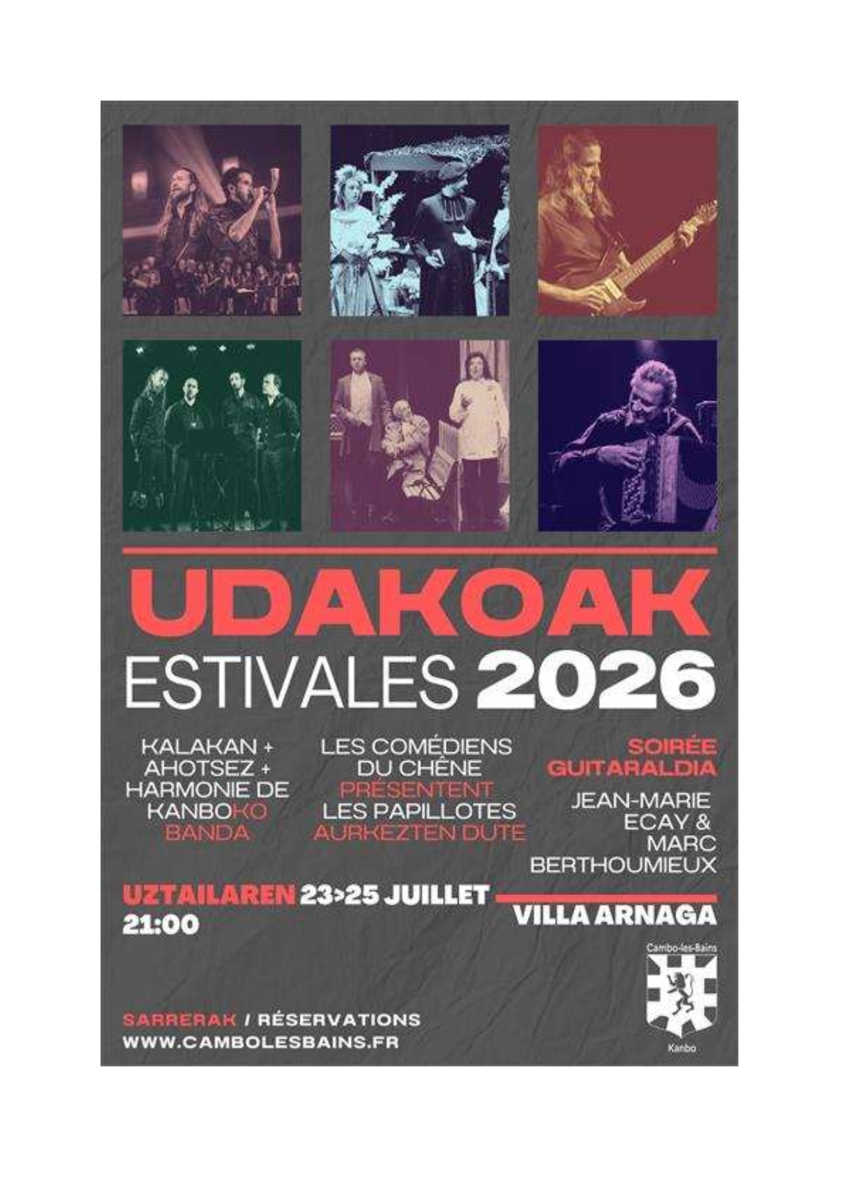 LES ESTIVALES 2026