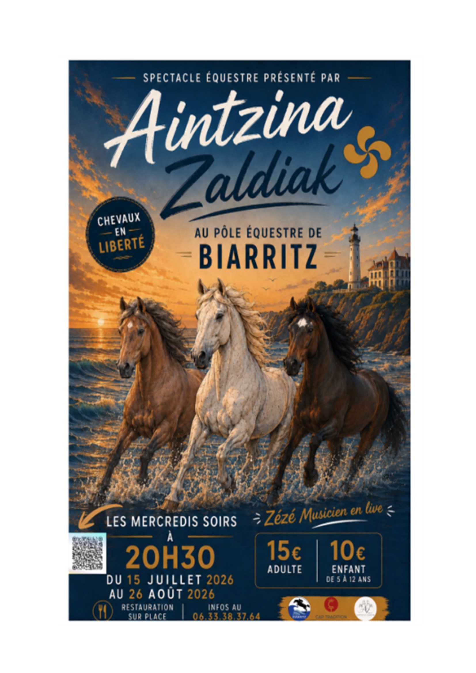 SPECTACLE EQUESTRE A BIARRITZ