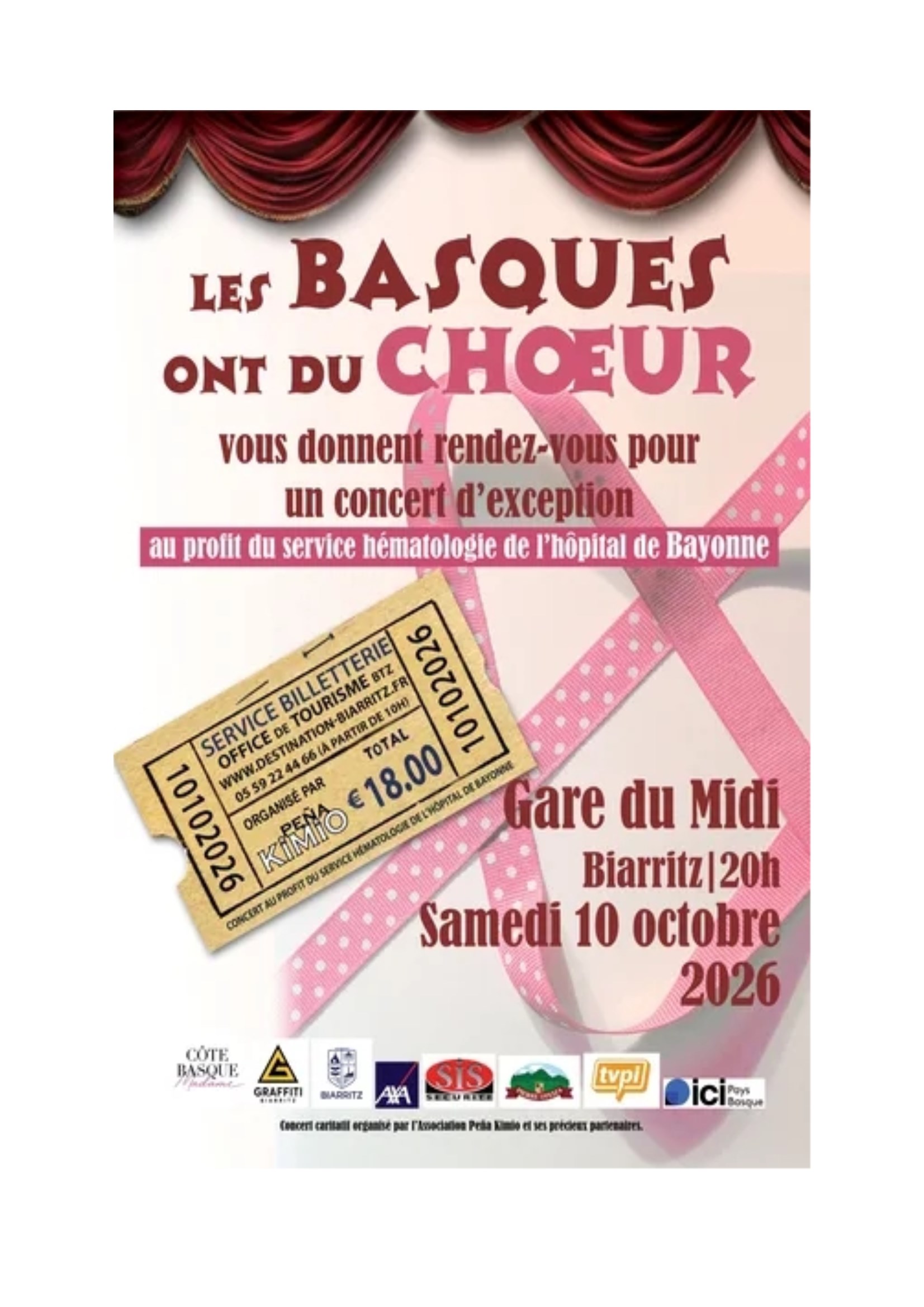 CONCERT LES BASQUES ONT DU CHOEUR